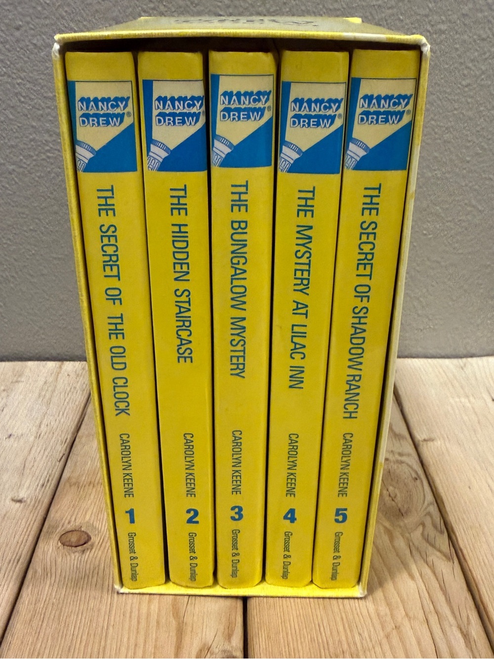 Nancy Drew Yellow Book Set Slipcase - Home Storage & Organization hard cover